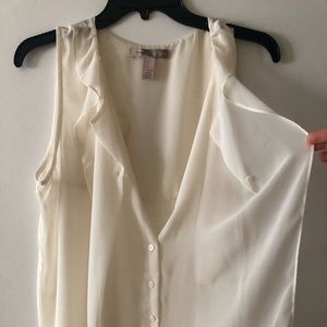 Soft cream blouse